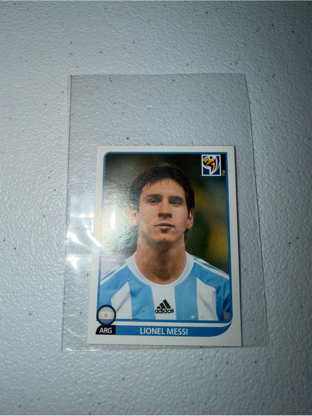 Panini: 2010 South Africa World Cup/Soccer/Lionel MessiArgentina #122 Sticker